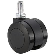 50mm Plastic Twin Wheel Caster