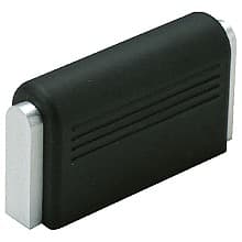 35mm Handle Pull, Aluminum/Black