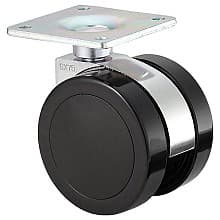 104mm Plate Type Twin Wheel Caster