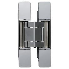 HES3D 3-Way Adjustable Concealed Hinge, Polished Nickel