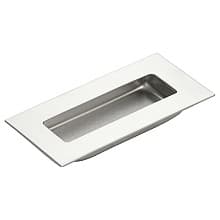 100mm Recessed Pull, Satin Stainless Steel