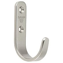 43mm Single Hook, Satin Stainless Steel