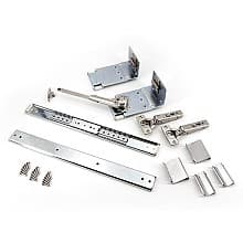 Single Soft-Closing Flipper Door Mechanism, 15mm - 20mm Door Thickness