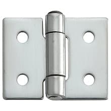 32mm x 25mm Butt Hinge, Polished Stainless Steel