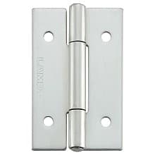 32mm x 50mm Butt Hinge, Polished Stainless Steel
