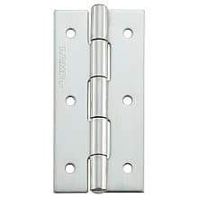 32mm x 65mm Butt Hinge, Polished Stainless Steel