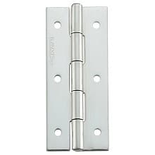 32mm x 75mm Butt Hinge, Polished Stainless Steel