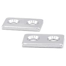 50mm Magnetic Catch, White