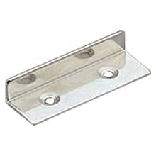 40mm Strike Plate, Nickel, 8mm High