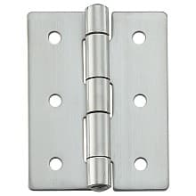 50mm x 65mm Butt Hinge with Holes, Mirror