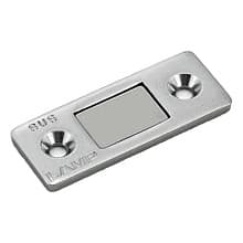 Ultra Thin Stainless Steel Magnetic Catch, Nickel