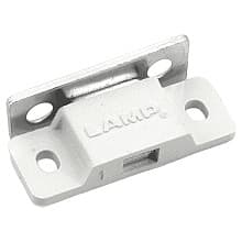 25mm Mini Magnetic Catch/Strike, White