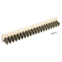 37mm Tie Rack, Gray Finish