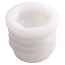 Self Tapping Female Panel Clip, White