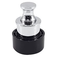 31mm Push Knob, Chrome