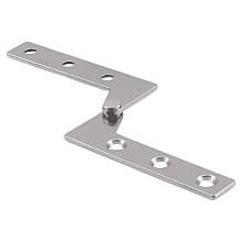 114mm Stainless Steel Hinge, Plain