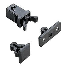 14mm Non-Magnetic Mini Touch Latch, Black