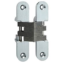 100mm Concealed Hinge, Satin Chrome