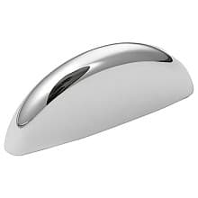 32mm Round Edge Pull, Polished Chrome