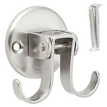 50mm x 47mm Rotating/Swing Hook, Satin Finish