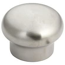 50mm Round Knob, Satin Stainless Steel