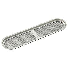 200mm Ventilator, Satin Stainless Steel