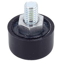 37mm x 32mm Self-Adjusting Glide, Black