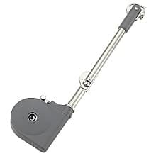 Top-Opening Flap Door Soft-Down Stay, Nickel/Gray
