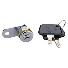 Sheet Metal Cam Lock, Chrome, Keyed Different