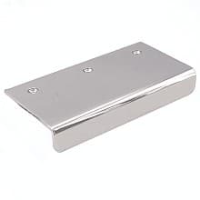 90mm 304 Stainless Steel Edge Pull, Mirror