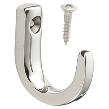 30mm x 34mm J Hook, Mirror Finish