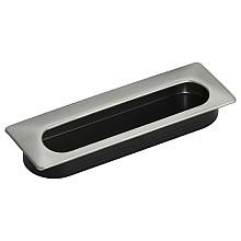 140mm Recessed Pull, Satin Stainless Steel