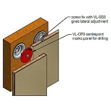 Center Point SS Tip for Marking Panel/Frame