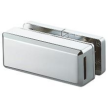 XL-GC01 Glass Door Lock for Swinging Double Door, Chrome