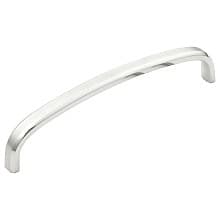 128mm Handle Pull, Mirror/Satin Stainless Steel, 30mm Projection