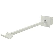 12-1/4" Long Closet Rod Bracket, White