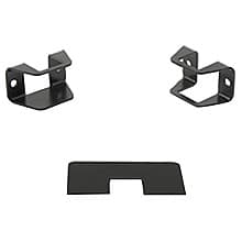 Floating Vanity Bracket Accessory Kit, Black Finish Finish