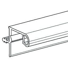 Gola 4.1m 1730 Upper Door Cabinet Channel Profile LED