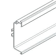 Gola 4.1m 8007 Horizontal C Channel Profile LED