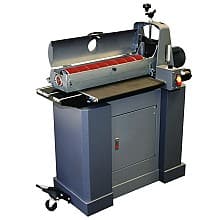 SUPERMAX 2550 DRUM SANDER  CLOSED STAND