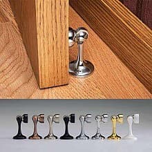 3-3/4" Magnetic Door Holder with Stop