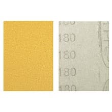 3" x 4" 80 Grit Aluminum Oxide Paper Abrasive Sheet