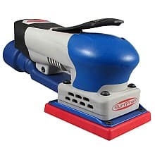 3" x 4" Electric Ray Sander, 3mm Orbit Center Vacuum with Hook & Loop Pad