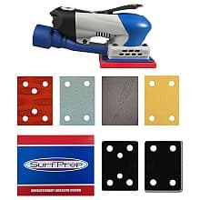 3" x 4" ProFoam Electric/Corded Orbital Sander Kit, Central Vaccum