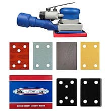 3" x 4" ProFoam Air Orbital Sander Kit, Central Vacuum