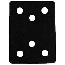 4" x 3" Abrasive Pad Saver, 6 Holes