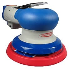 5" Trident Air Random Orbital Sander, 3/16" Orbit Non-Vacuum with Hook & Loop Pad