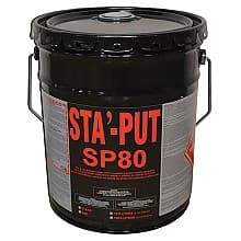 SP80 Low VOC Bulk Contact Adhesive, Clear, 52 Gallon Drum