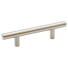 76mm Cornerstone Bar Pull, Brushed Satin Nickel