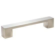 128mm Cityscape Handle Pull, Brushed Satin Nickel, 135mm Length